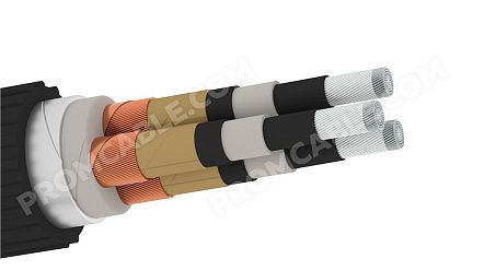 АПвПу2гж 3х95/35 - 35кВ фото